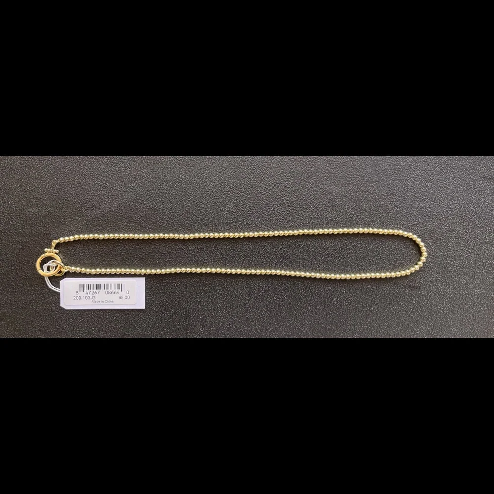 Gorjana Bead Necklace in Gold - Picture 4 of 4